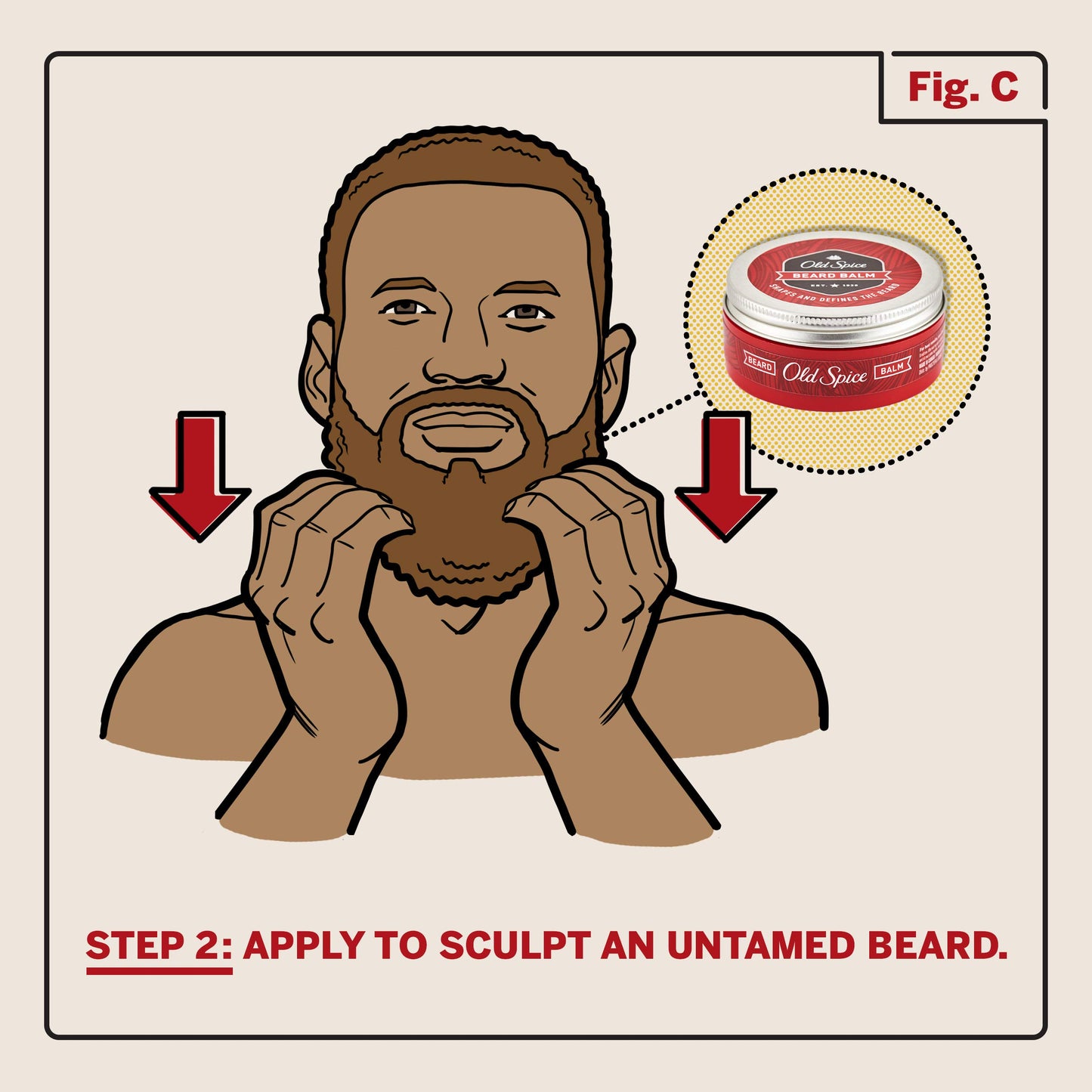 Old Spice, Beard Balm for Men, 2.22 fl oz